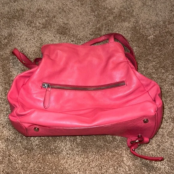 Garnet Hill | Bags | Garnet Hill Red Leather Bag | Poshmark